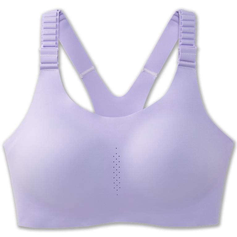 Brooks Dare Racerback 2.0 Israel - Women's Sports Running Bra - Lavender Purple/Violet Dash (14062-H